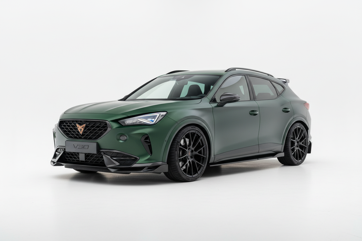 Cupra Formentor getuned - heller Hintergrund