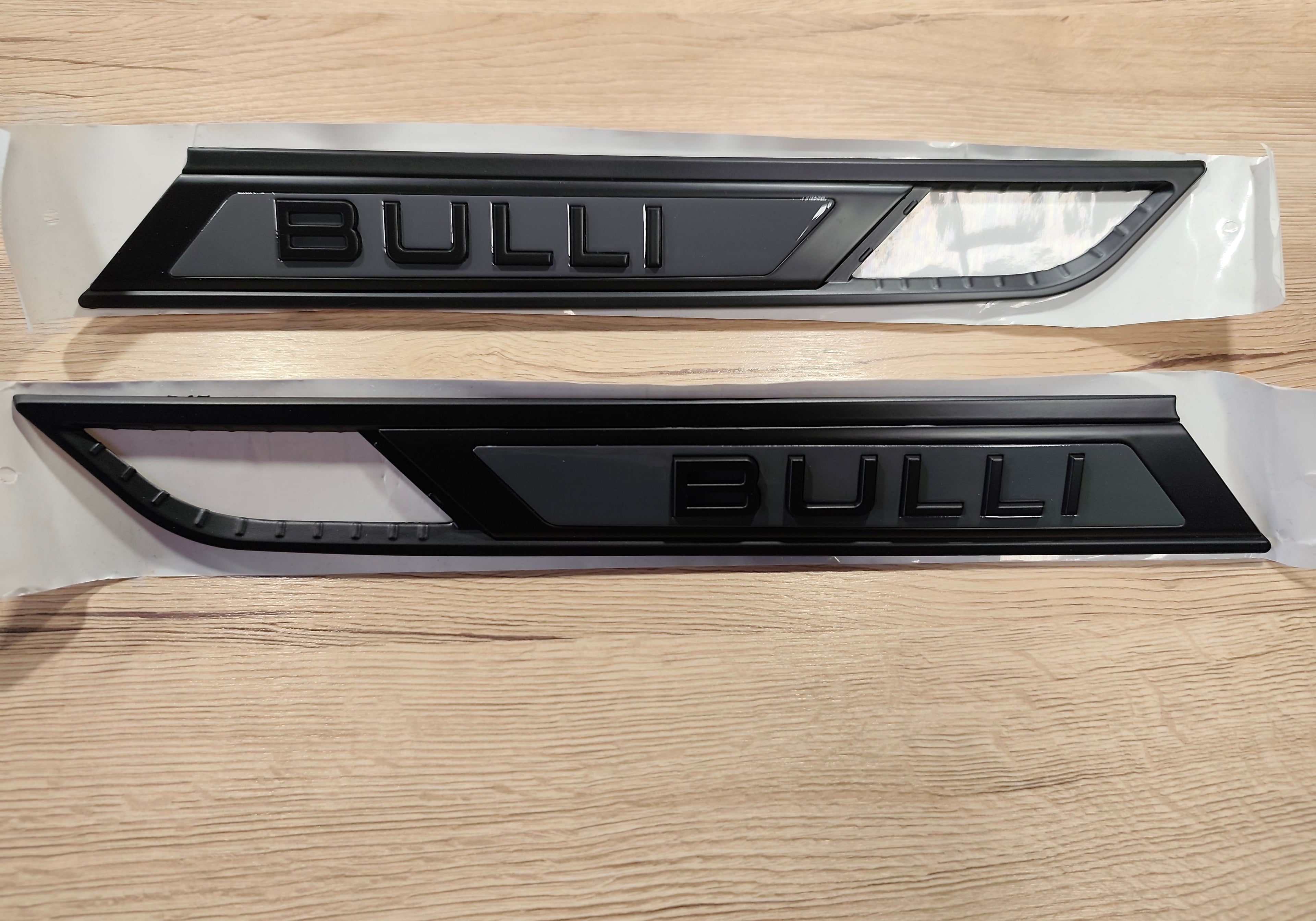 Bulli Kotflügel Plaketten Detail
