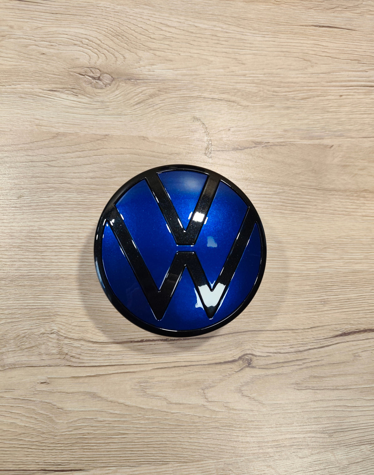 VW Golf 8 Heckemblem Schwarz Lapiz Blue