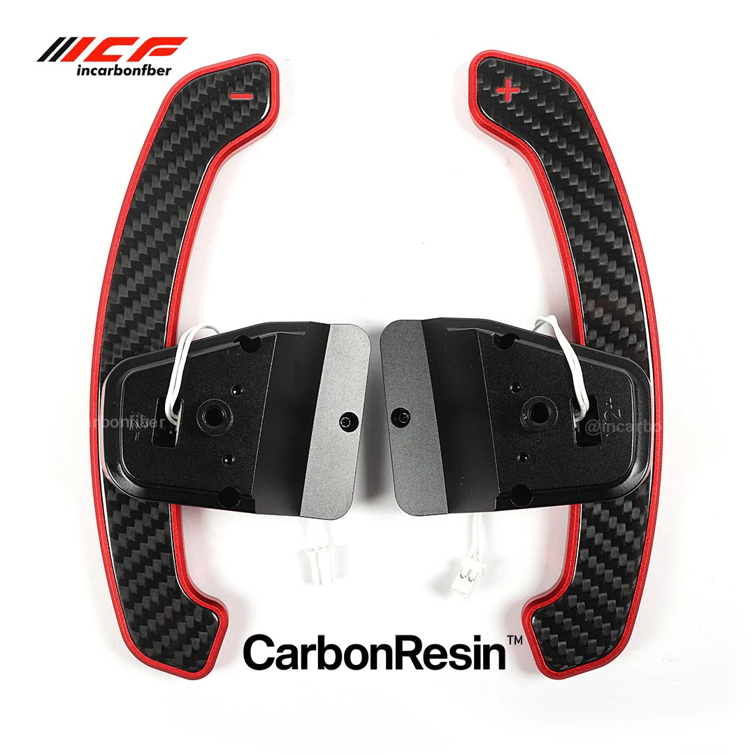 ICF Magnetische Schaltwippen VW Polo AW FL – Carbon & Aluminium