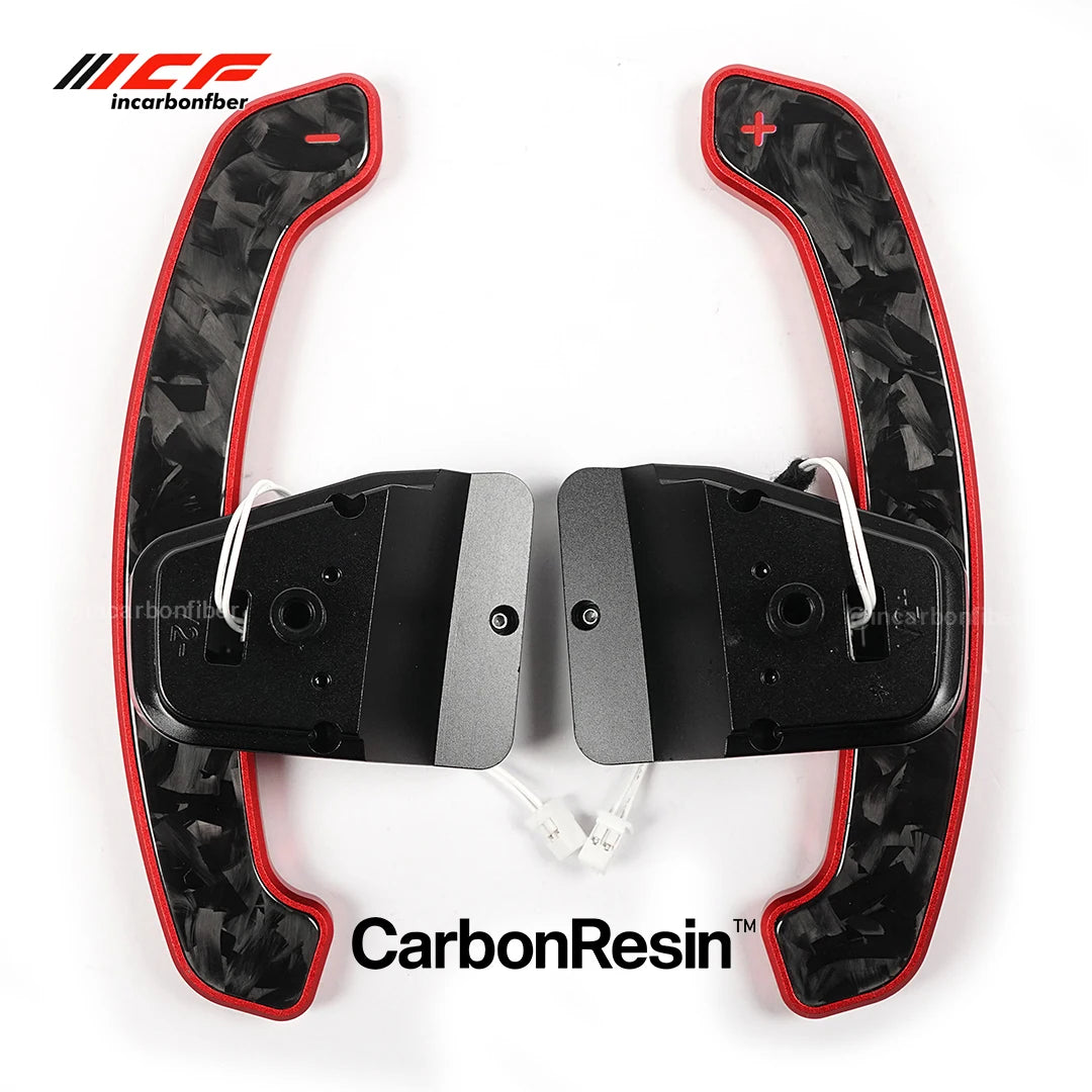 ICF Magnetische Schaltwippen VW Polo AW FL – Carbon & Aluminium