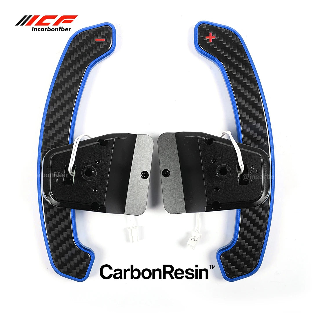 ICF Magnetische Schaltwippen VW Polo AW FL – Carbon & Aluminium