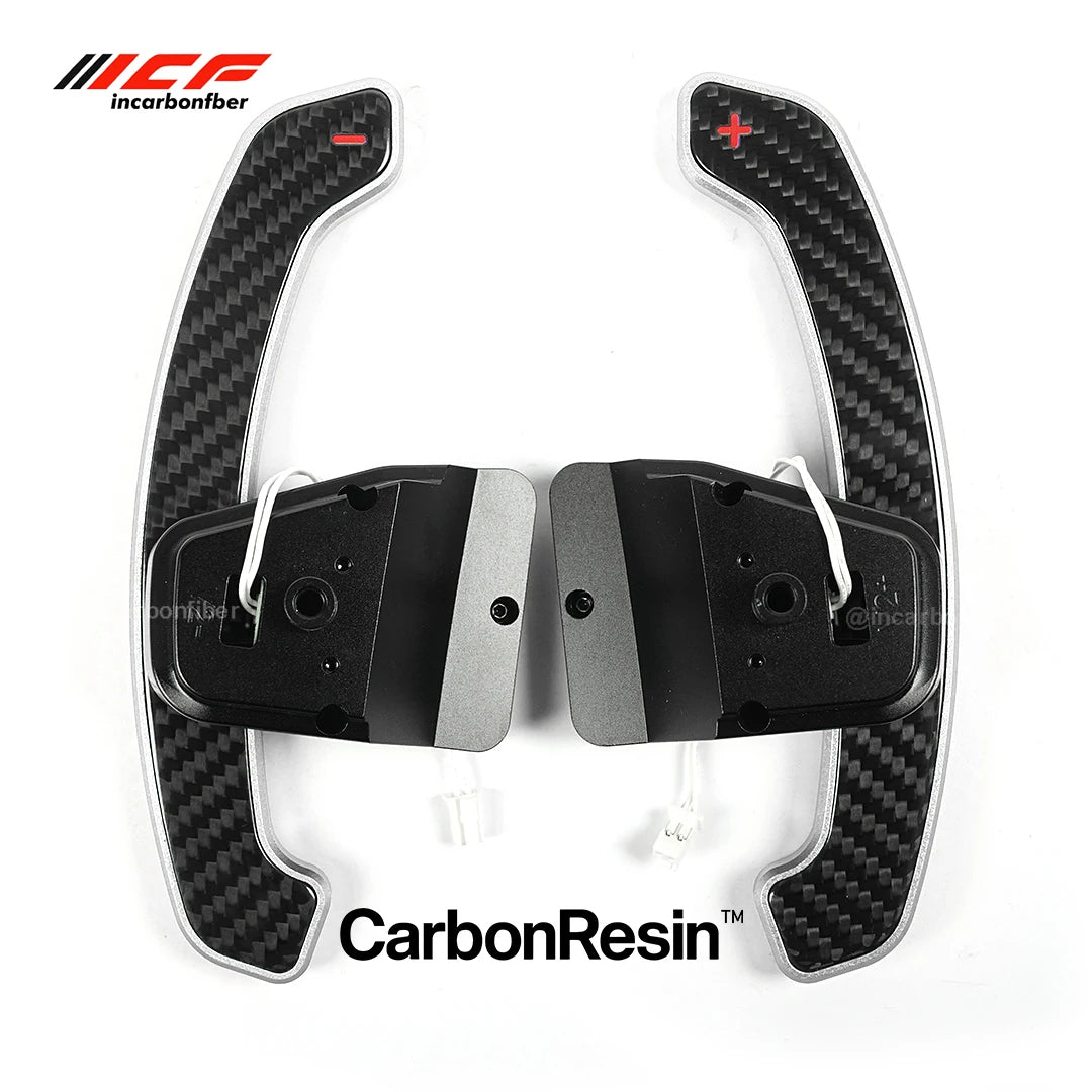 ICF Magnetische Schaltwippen VW Polo AW FL – Carbon & Aluminium