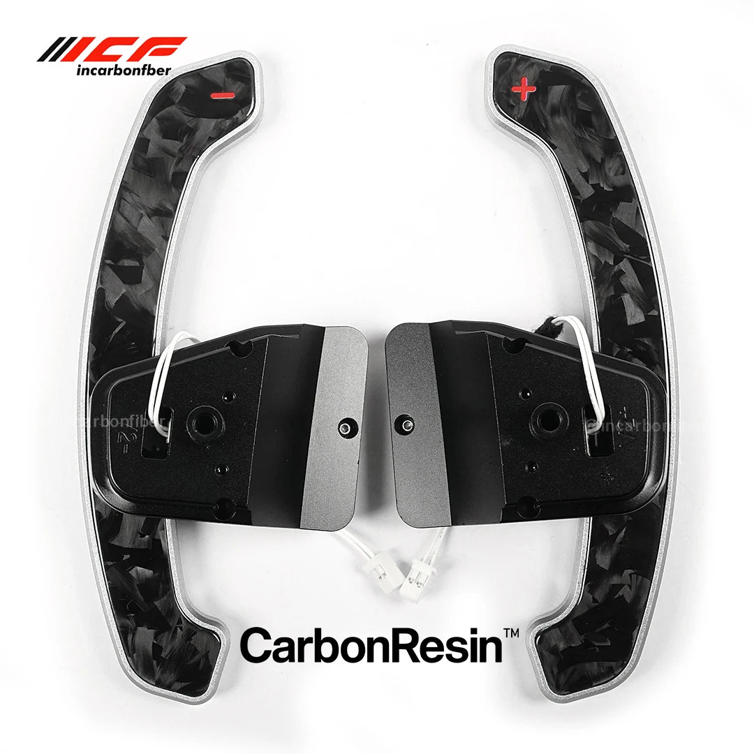 ICF Magnetische Schaltwippen VW Polo AW FL – Carbon & Aluminium