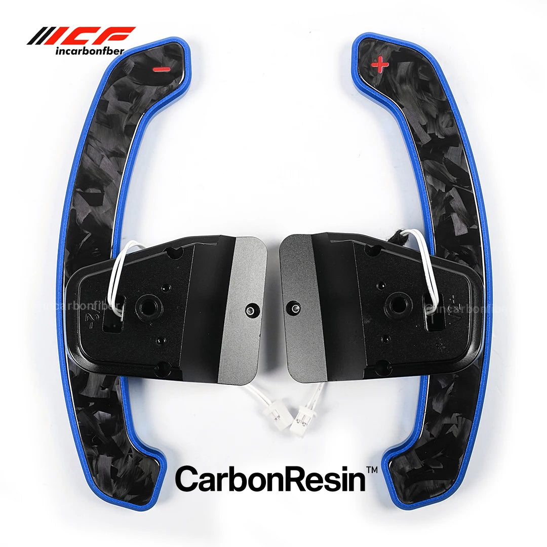 ICF Magnetische Schaltwippen VW Polo AW FL – Carbon & Aluminium