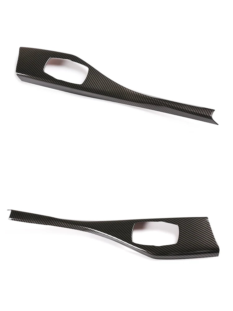 BMW 1er & 2er Multimedia Zierblende Carbon Optik Matt Schwarz