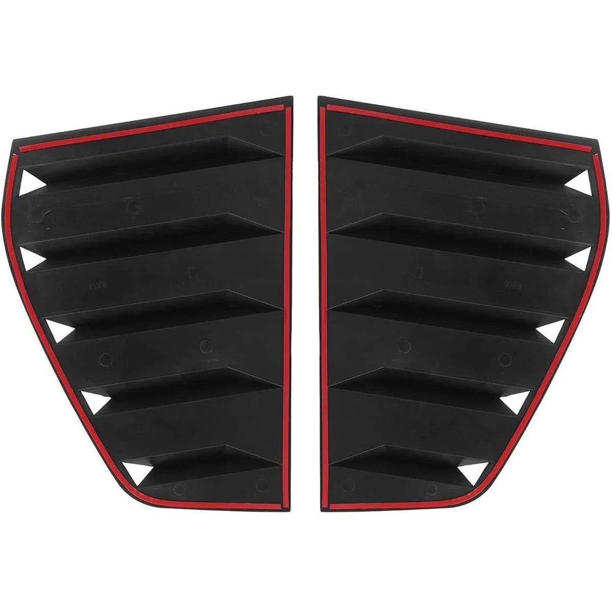 Abdeckung für die hinteren Seitenfenster VW Golf 6 GTI R 2010–2014