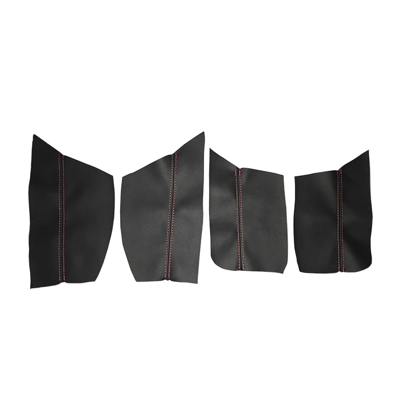 VW Polo AW – Türarmlehne Bezug Mikrofaser-Leder Schwarz