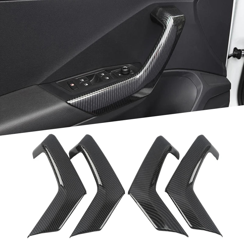 VW T-ROC A11 Interieur Zierblenden Cover Set  Carbon Optik Schwarz