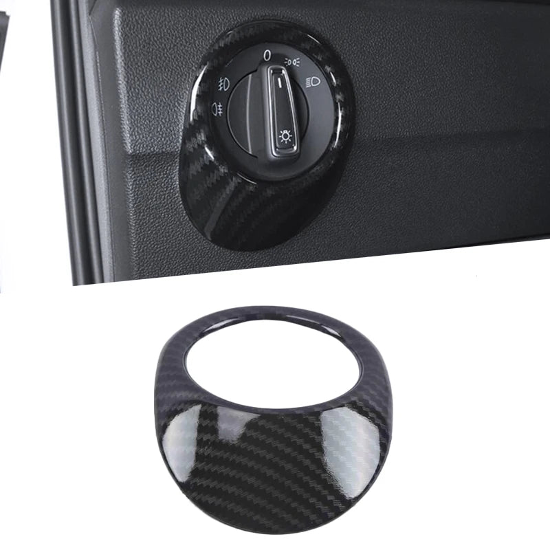 VW T-ROC A11 Interieur Zierblenden Cover Set  Carbon Optik Schwarz