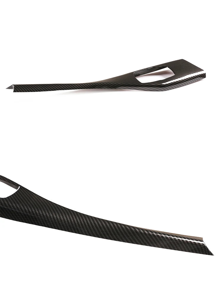 BMW 1er & 2er Multimedia Zierblende Carbon Optik Matt Schwarz