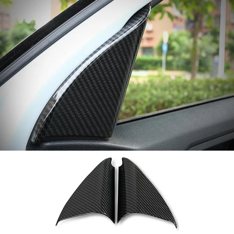 VW T-ROC A11 Interieur Zierblenden Cover Set  Carbon Optik Schwarz
