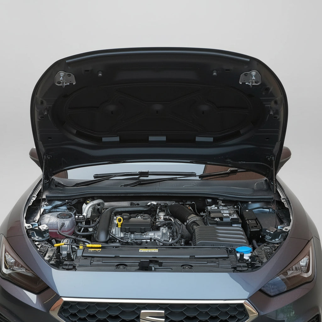 Seat Leon / Cupra – Motorhauben Gasdruckdämpfer Carbon-Optik
