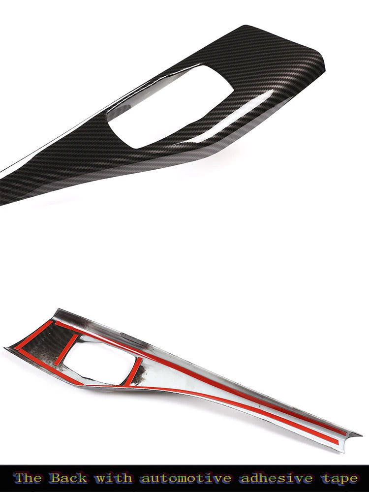 BMW 1er & 2er Multimedia Zierblende Carbon Optik Matt Schwarz