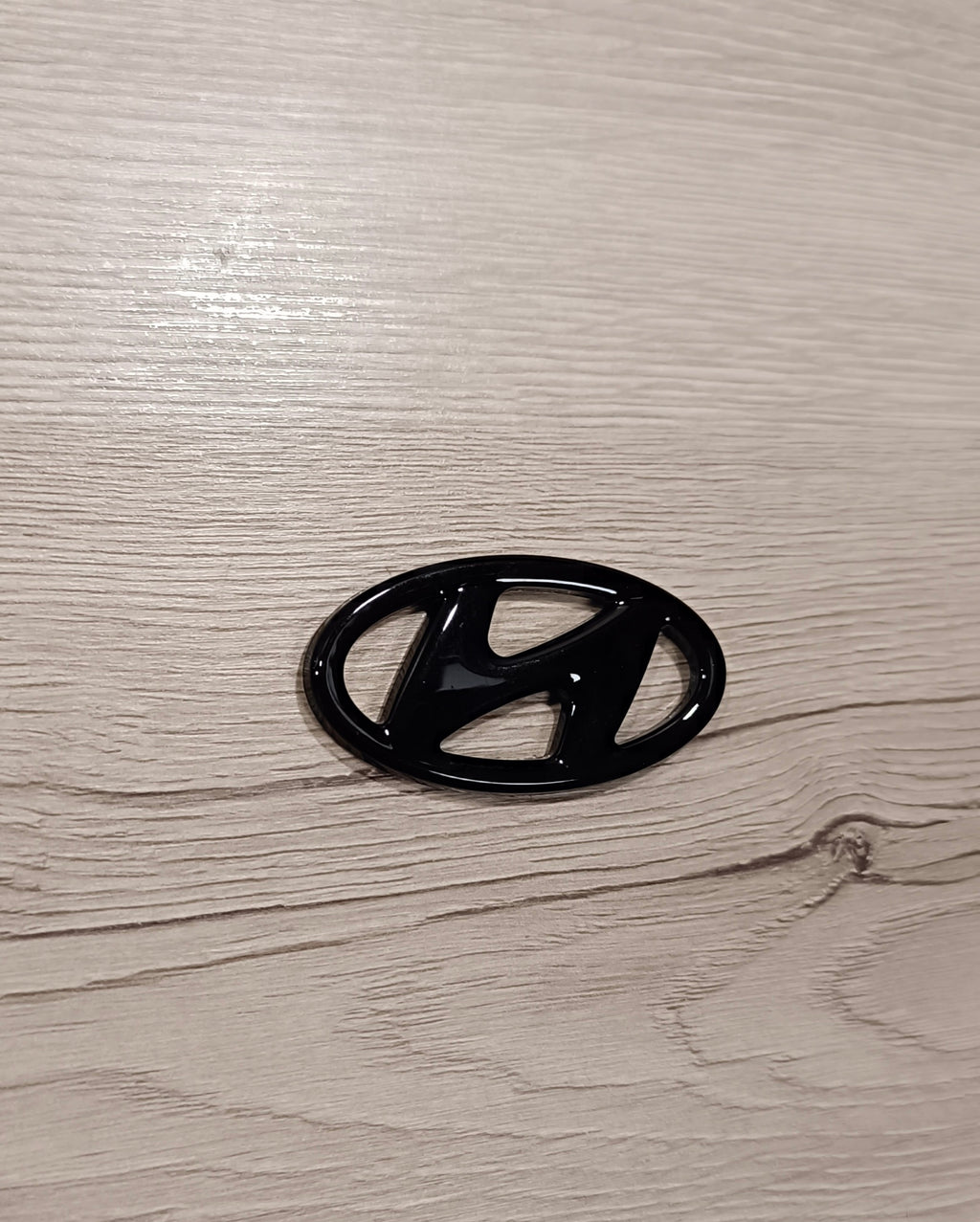 Hyundai Lenkradlogo Schwarz Glänzend - i20 / i30 / N Performance