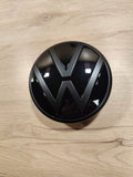 VW Polo AW Heckemblem Deep Black Pearl