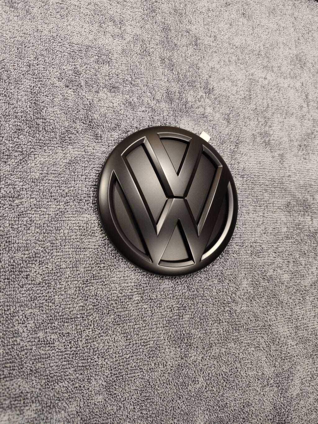 VW T6 Emblem Logo Schwarz