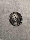 VW T6.1 Emblem Logo komplett Schwarz Matt Original

