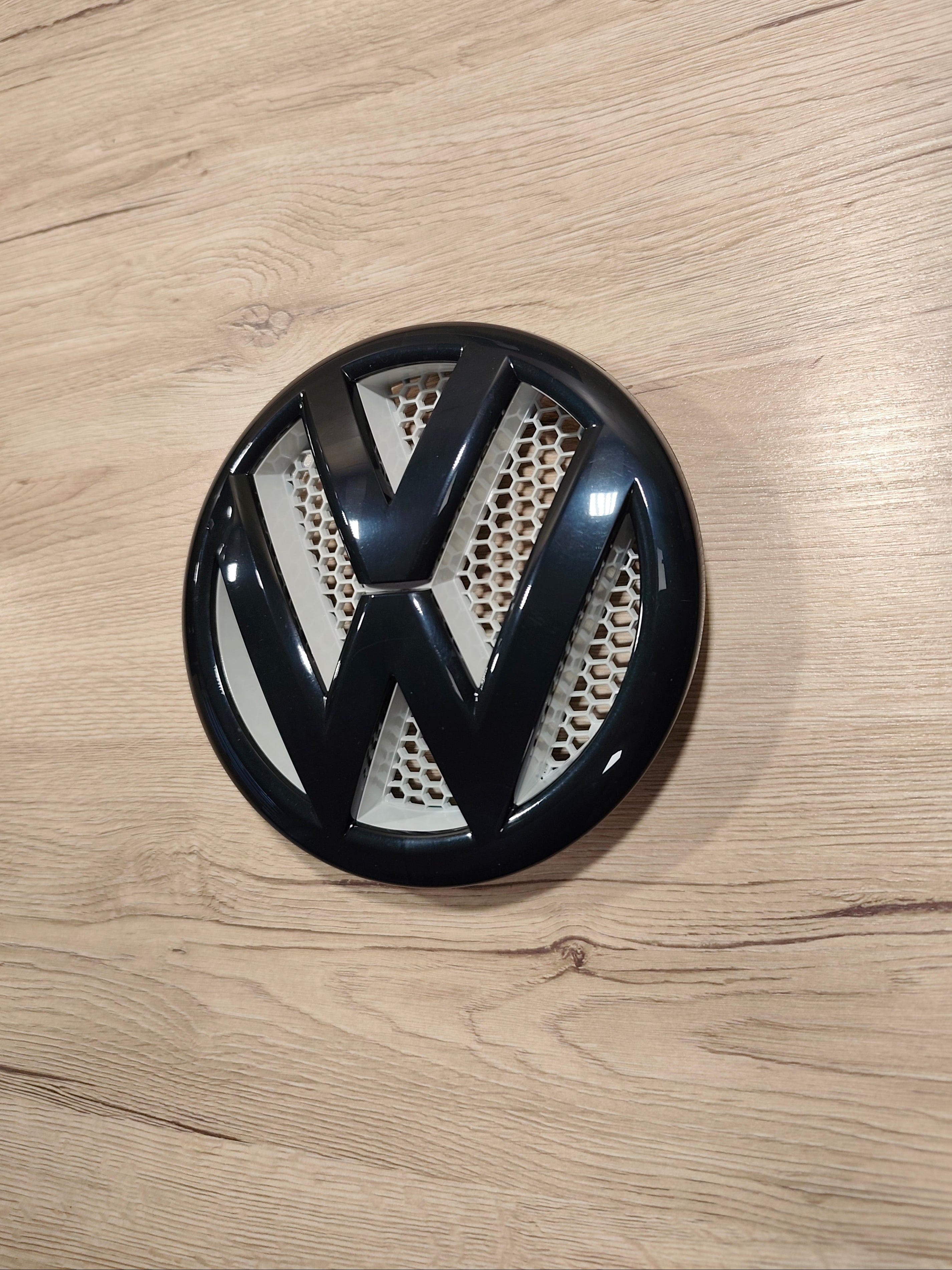 VW T5 FL Emblem Logo Schwarz/Candyweiß