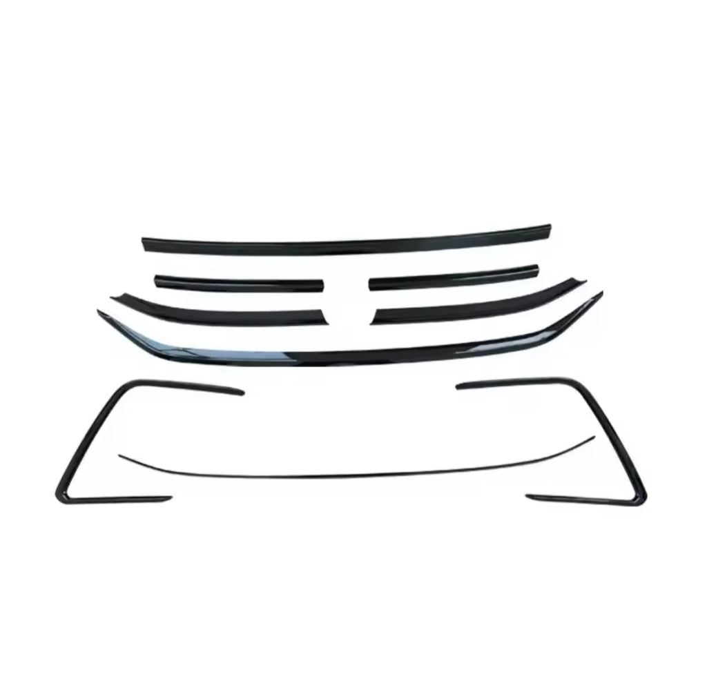 VW Tiguan MK2 Kühlergrill Leisten Komplettset
