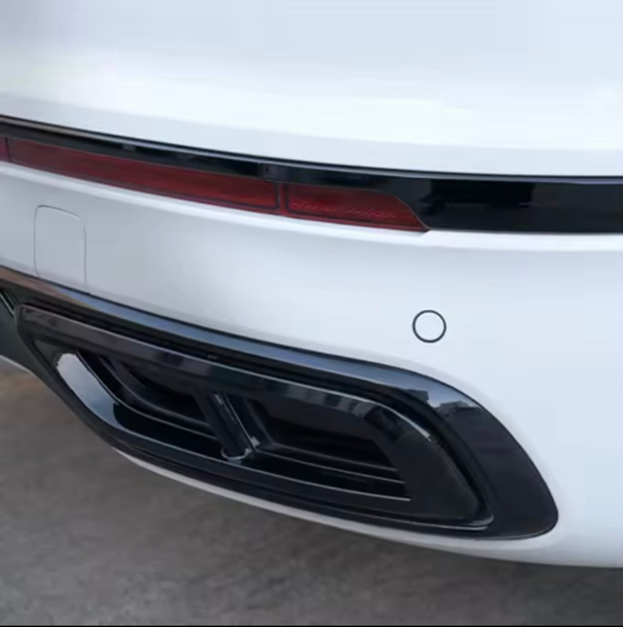 VW Tiguan 2 R-Line Auspuffblenden Black Style

