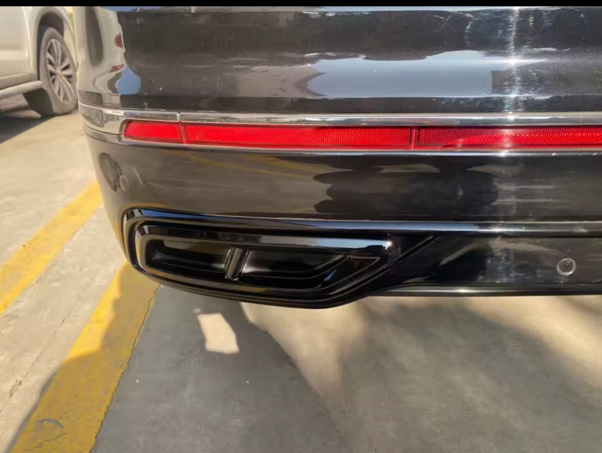 VW Tiguan 2 Auspuffblenden Abdeckungen Montage
