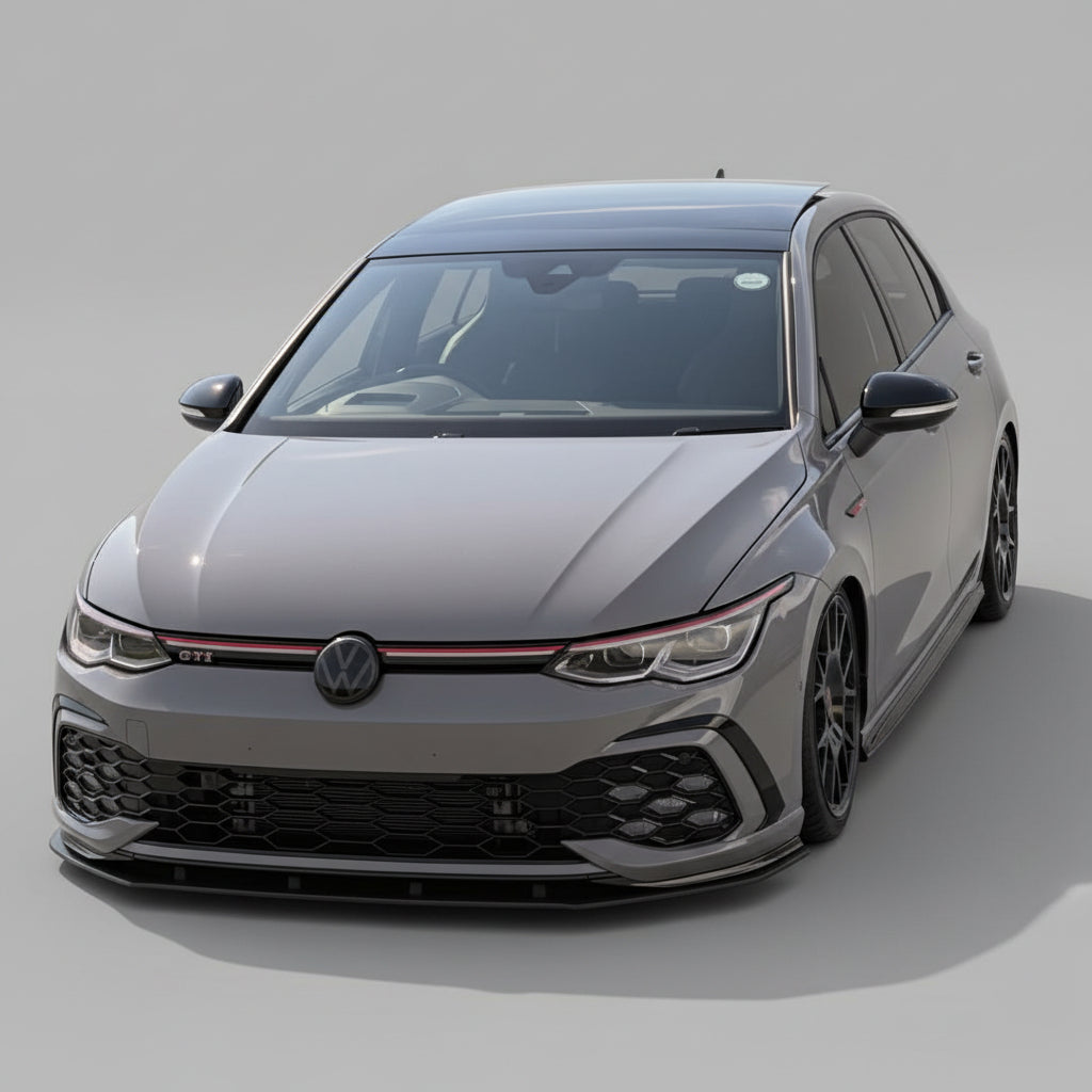 VW Golf 8 MK8 GTI Frontgrill Schwarz Hochglanz