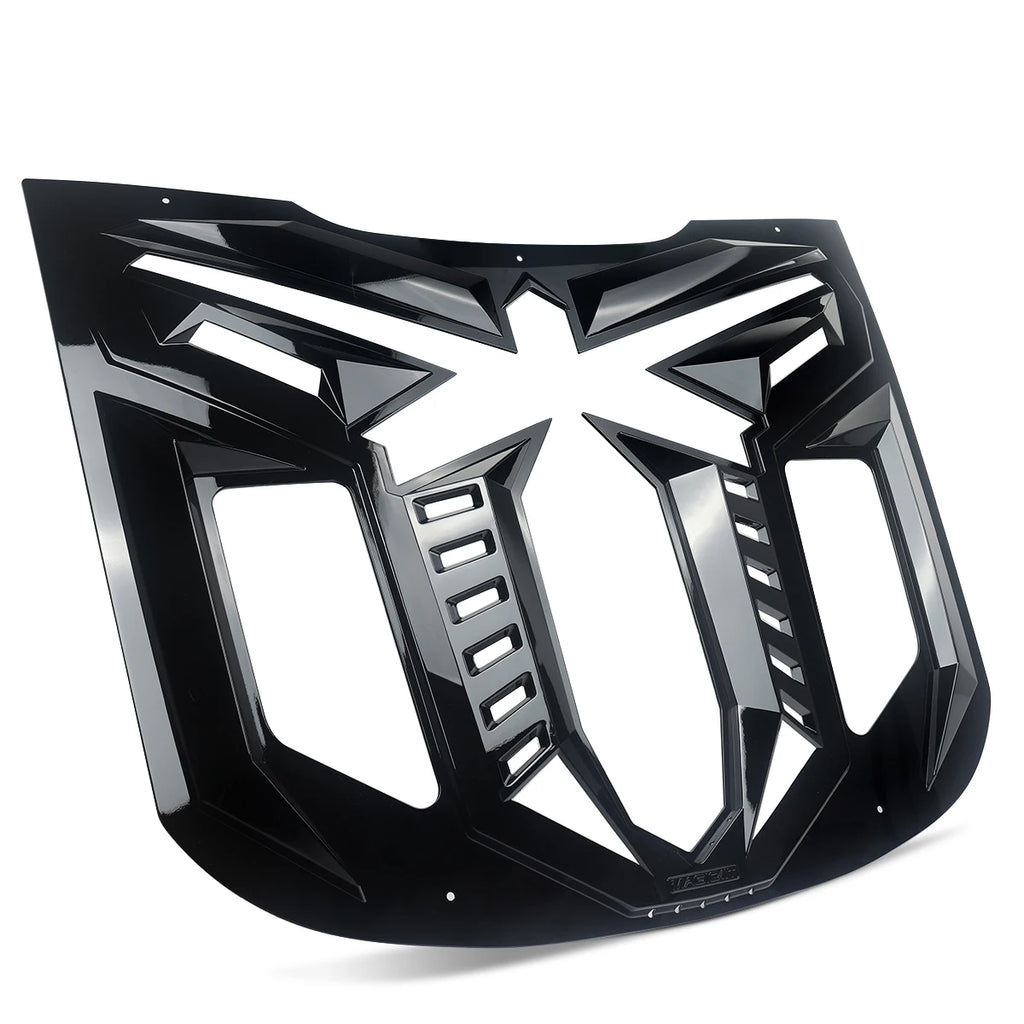 Ford Mustang – Heckscheiben Louver Hochglanz Schwarz (Black Mamba Style)