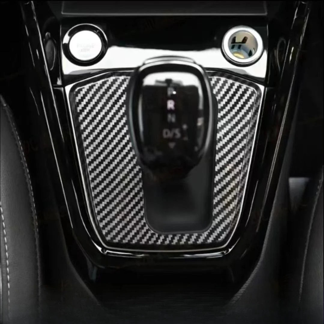 VW T-Cross Abdeckung Schaltkulisse Carbon Optik Hochglanz Schwarz