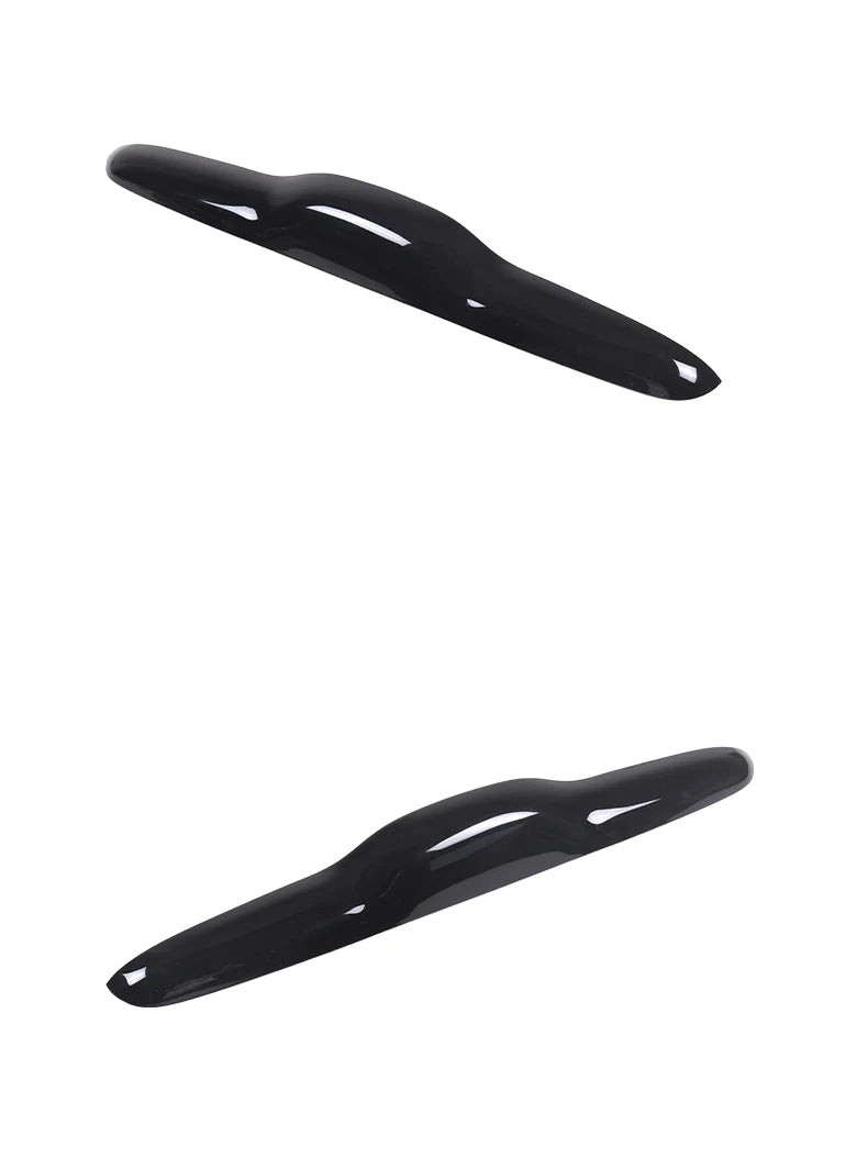 Fiat 500 Zierleisten Set – Emblem, Seitenstreifen & Heckklappe ABS 2010–2023