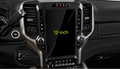 Dodge RAM 1500 2500 3500 – Navigations-Display Panel Zierblende Carbon-Optik (12 Zoll)