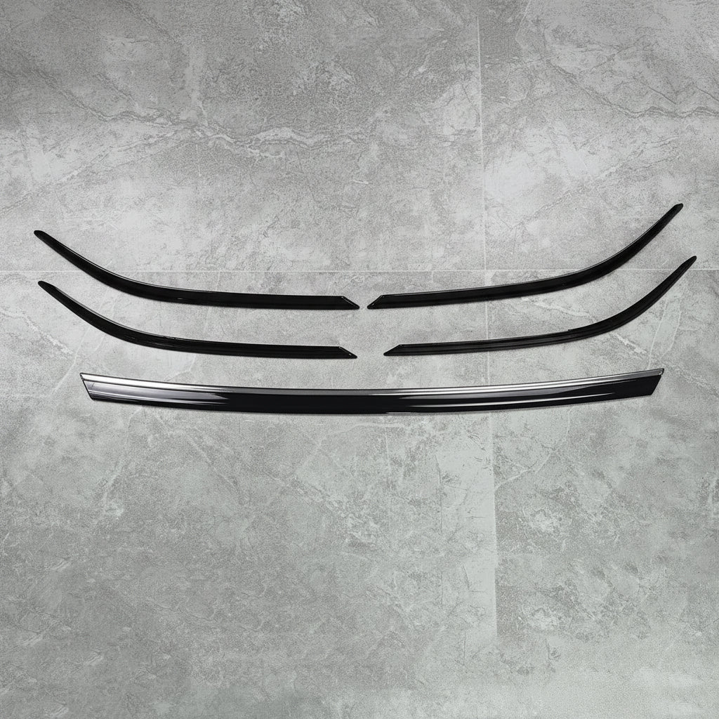 VW Passat B8.5 Facelift Frontgrillleisten Set Hochglanz Schwarz