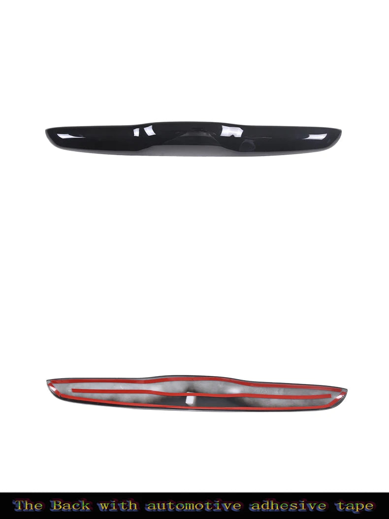 Fiat 500 Zierleisten Set – Emblem, Seitenstreifen & Heckklappe ABS 2010–2023