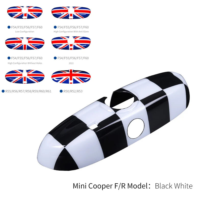 MINI Cooper Innenspiegel-Abdeckung – Farbvarianten | F & R Serie