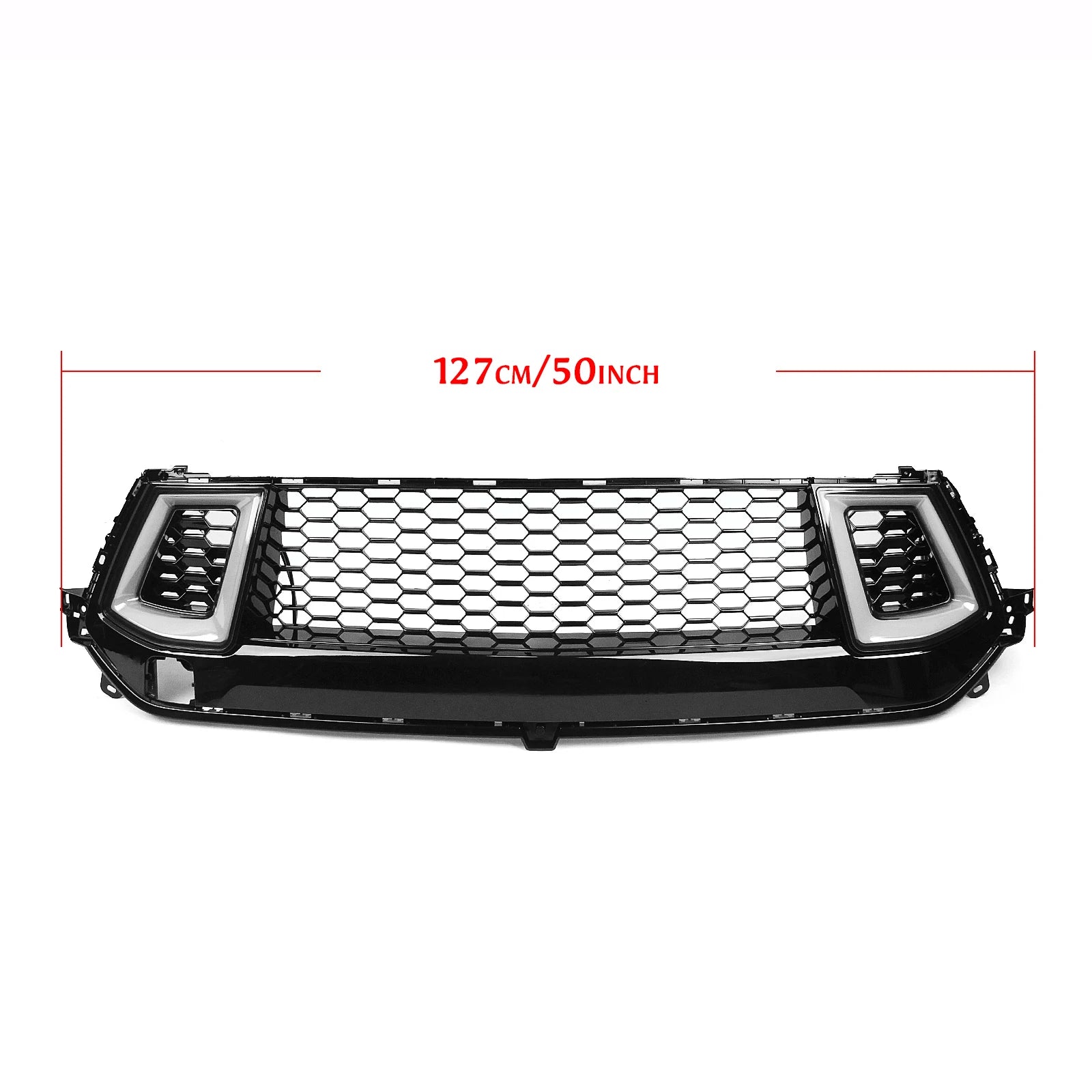 Ford Mustang Frontgrill mit LED Beleuchtung  Hochglanz Schwarz