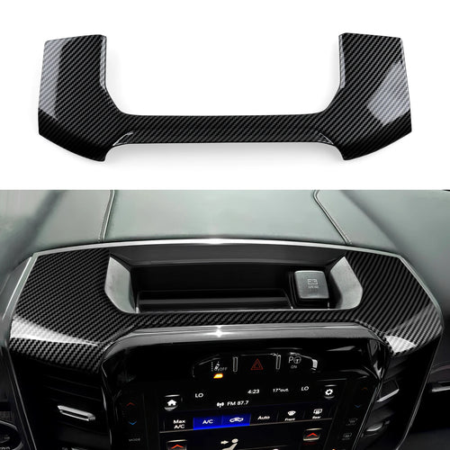 Dodge RAM 1500 2500 3500 – Navigations-Display Panel Zierblende Carbon-Optik (12 Zoll)