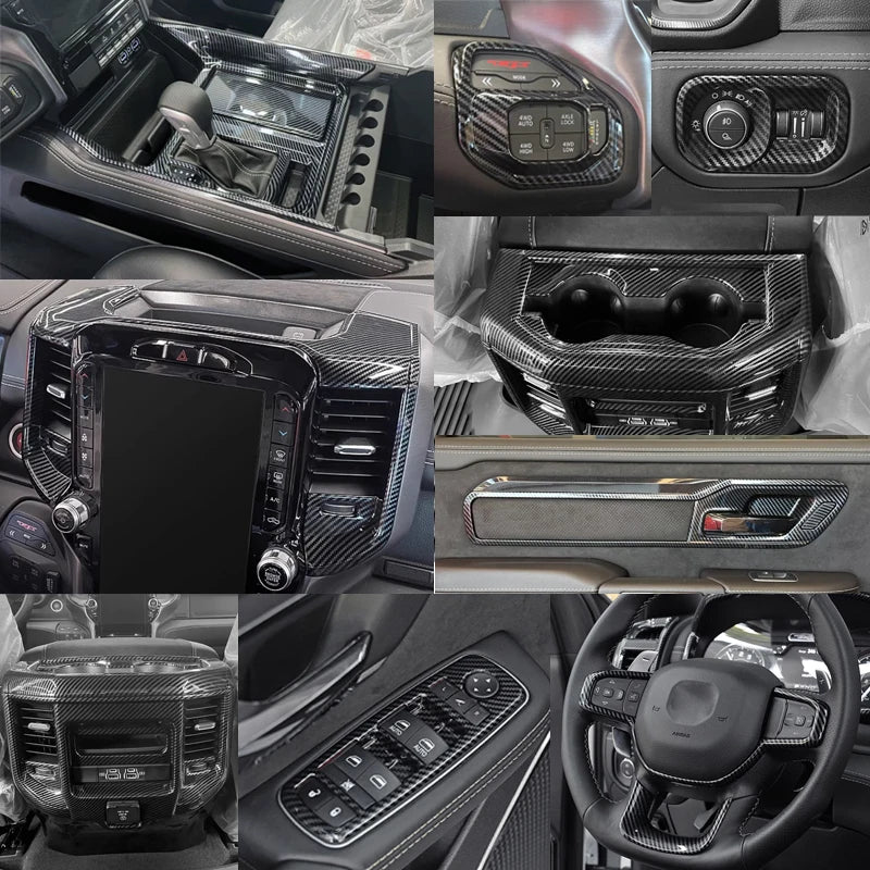 Dodge RAM 1500 TRX  Innenraum Zierblenden Carbon-Optik Serie