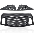 Dodge Challenger – Heck & Seiten Louvers Matt Schwarz (3-teilig)