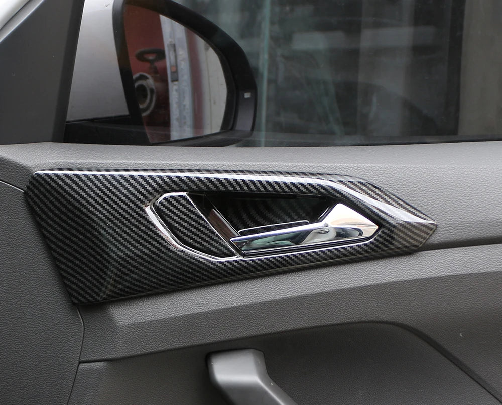 Türgriff Abdeckungen Innen Carbon-Optik für VW T-Cross