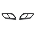 VW Golf 8 MK8 Auspuffblenden Set Hochglanz Schwarz
