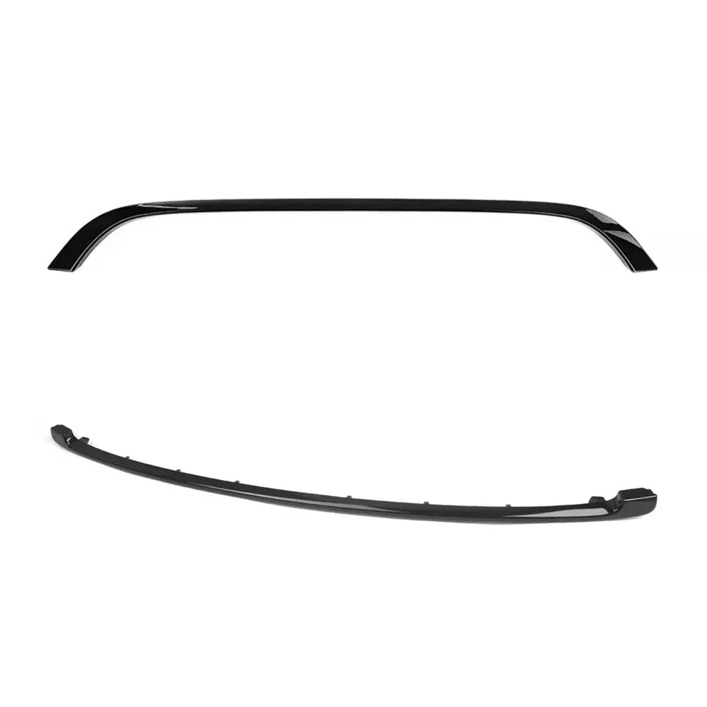 MINI Frontstoßstangen Zierleisten Set Hochglanz Schwarz R55 R56 R57 R58 R59