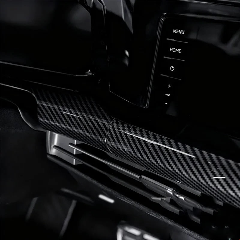 VW Golf 8 GTI GTD GTE R Armaturenbrett Design Blende Carbon Optik