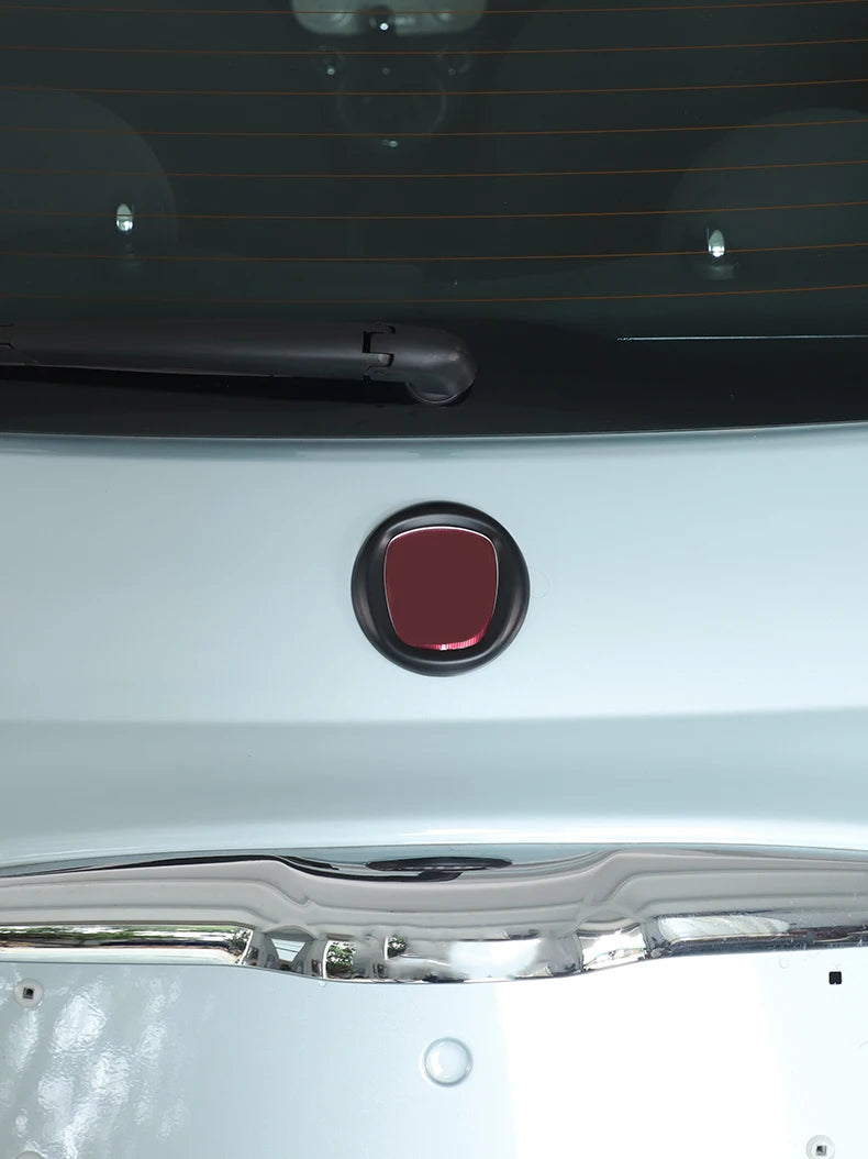 Fiat 500 & Abarth 595 695 Logo Dekorationsring vorne & hinten – ABS