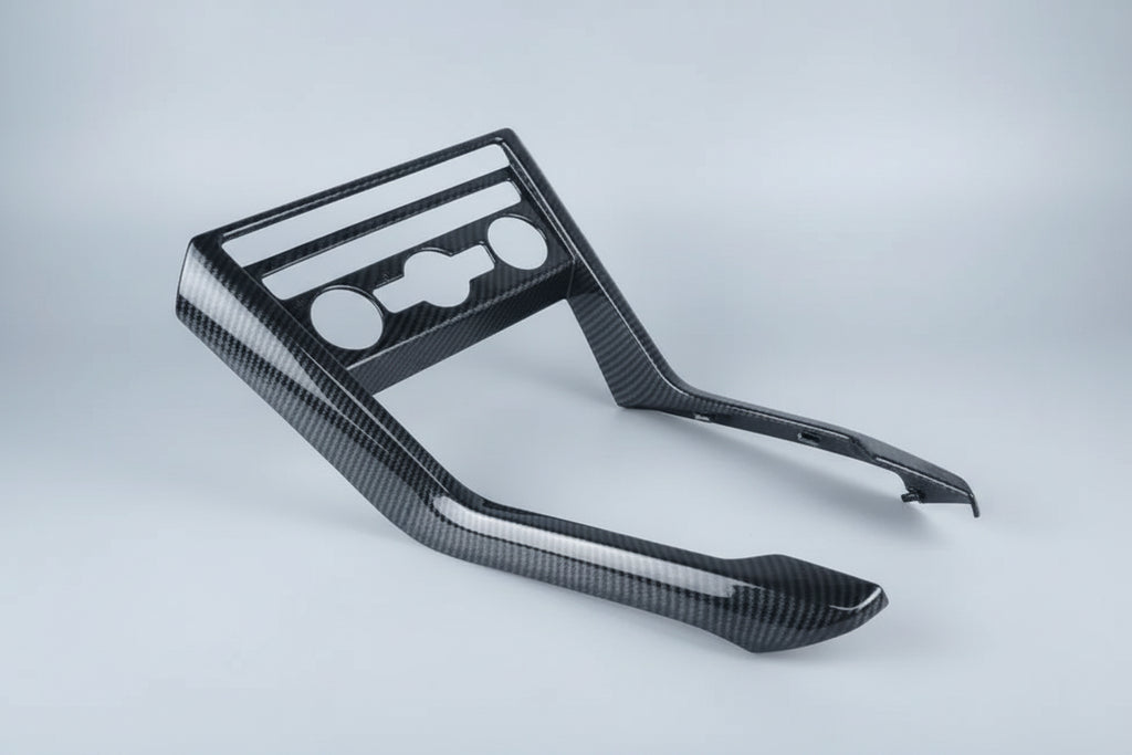 VW T-Roc A11 Mittelkonsolen Abdeckung Carbon Optik
