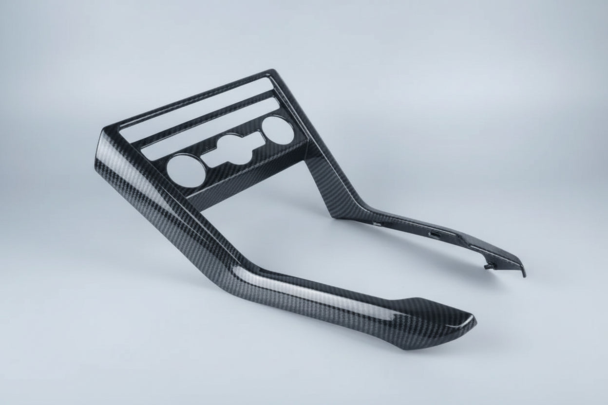 VW T-Roc A11 Mittelkonsolen Abdeckung Carbon Optik