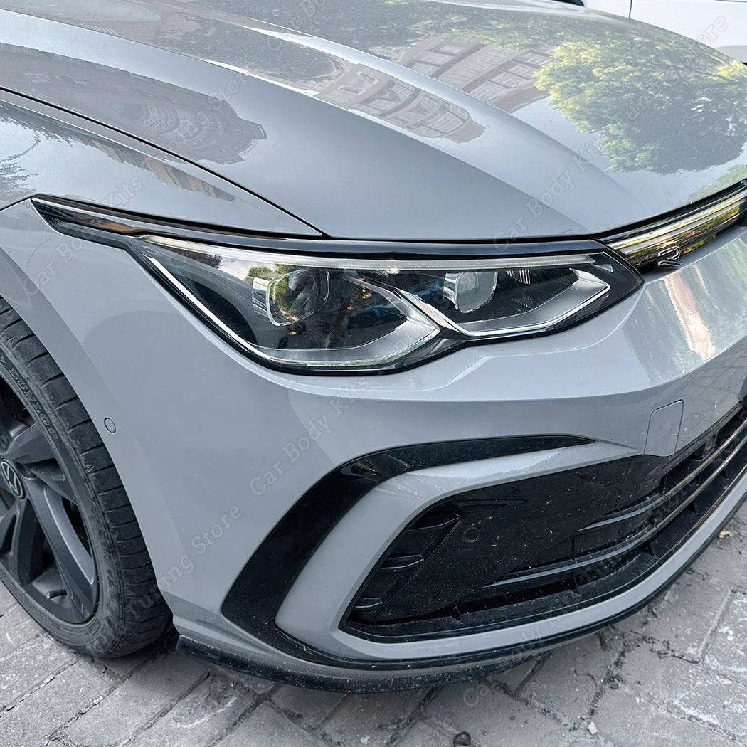 VW Golf 8 MK8 Scheinwerfer Blenden Schwarz Böser Blick
