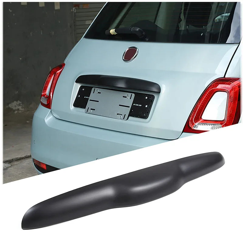 Fiat 500 Zierleisten Set – Emblem, Seitenstreifen & Heckklappe ABS 2010–2023