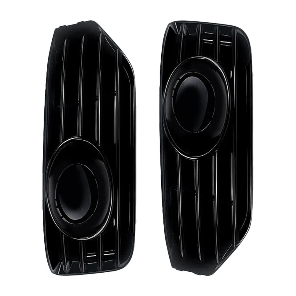 VW Transporter T5 T5.1 Sportline Nebelscheinwerfer Blenden Schwarz Hochglanz