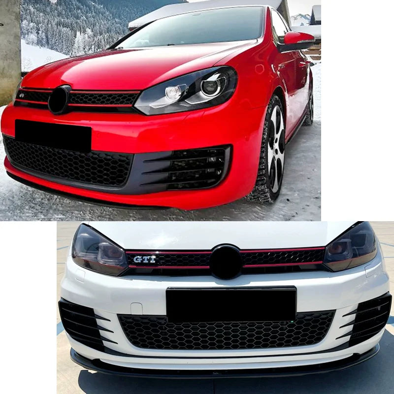 VW Golf 6 Nebelscheinwerfer Rahmen Black Style
