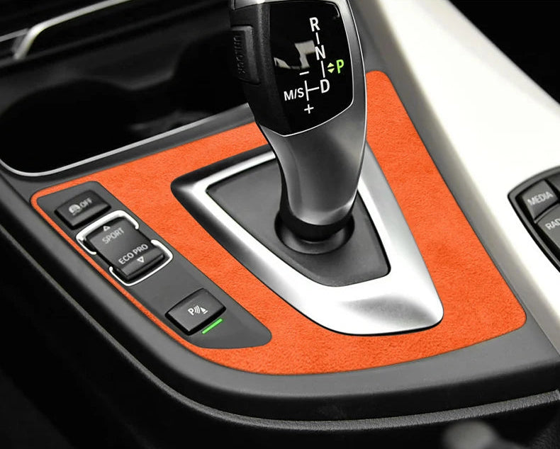 BMW F30 F34 F36 Schaltpanel Folie Abdeckung Top Alcantara Optik